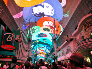 Viva Vision Light Show in Downtown Las Vegas