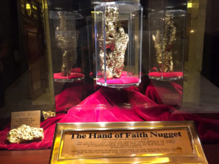 Largest Golden Nugget - Hand of Faith at the Golden Nugget Casino