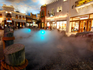 Rainstorm Show at Miracle Mile Shops in Planet Hollywood Las Vegas