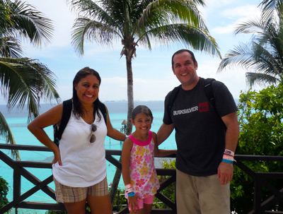 Laura, Joe and Madi from Family Vacation Hub