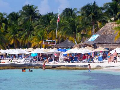 Playa Norte Beach in Isla Mujeres