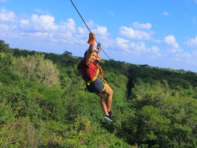 Selvatica Zipline Above Jungle