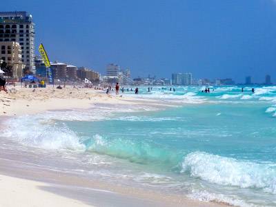 Playa Ballenas in Cancun Hotel Zone